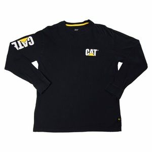 Caterpillar CAT Long Sleeve T Shirt Size M